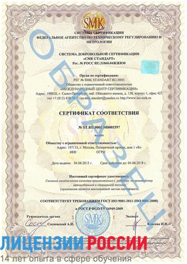 Образец сертификата соответствия Красный Яр Сертификат ISO/TS 16949